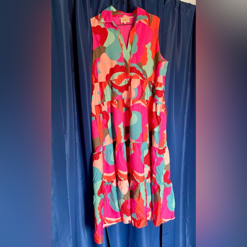 SSYS Sleeveless Emery Midi Dress